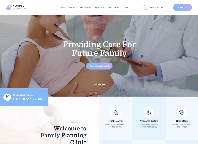 темы WordPress по беременности, родам и уходу за детьми