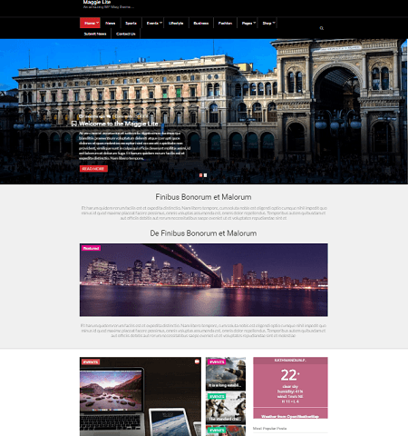 бесплатные журнальные темы WordPress