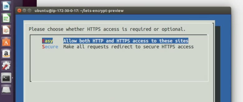 Конфигурация HTTPS с утилитой Let's Encrypt