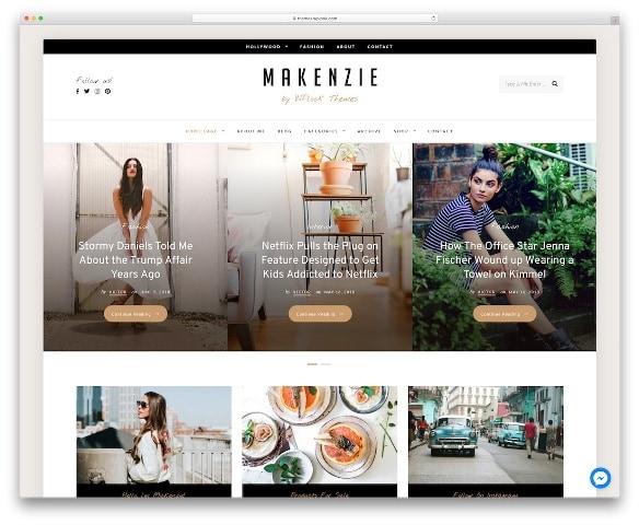 женские темы WordPress