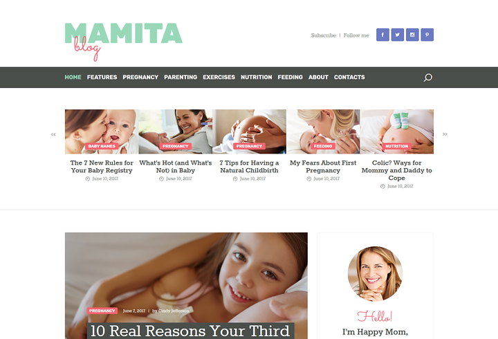 Mamita WordPress Theme