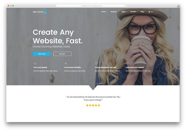 you-create-a-website тема вордпресса