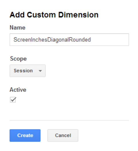 Adding a custom dimension to a web property with a scope of Session