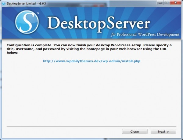 10-DesktopServer-Configuration-Complete