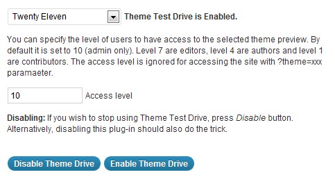 The Theme Test Drive plugin allows you to try out all of the features of your new theme without showing it to visitors.