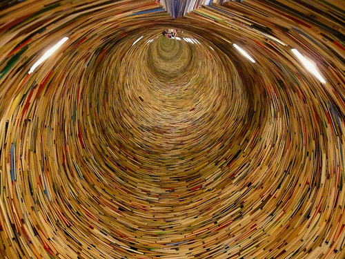A Picture of a Vast Tower of Books