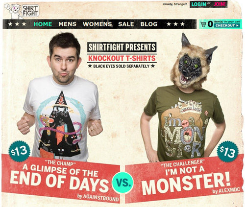 T-Shirts Showcase - Shirt Fight t-shirts