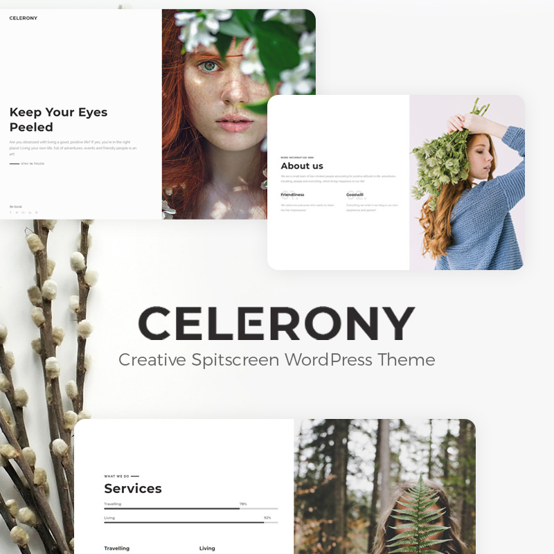Celerony - Elementor WordPress шаблон сайта