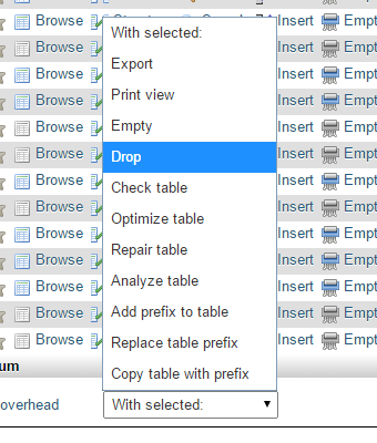 drop-multiple-database-tables