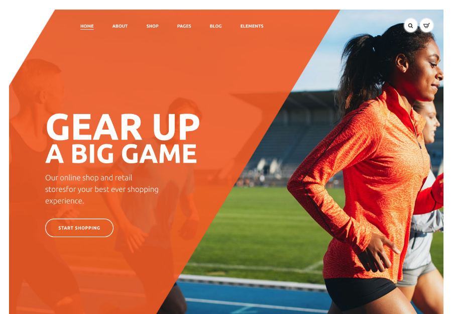 GYM | Sports Clothing & Equipment Store WordPress Theme
