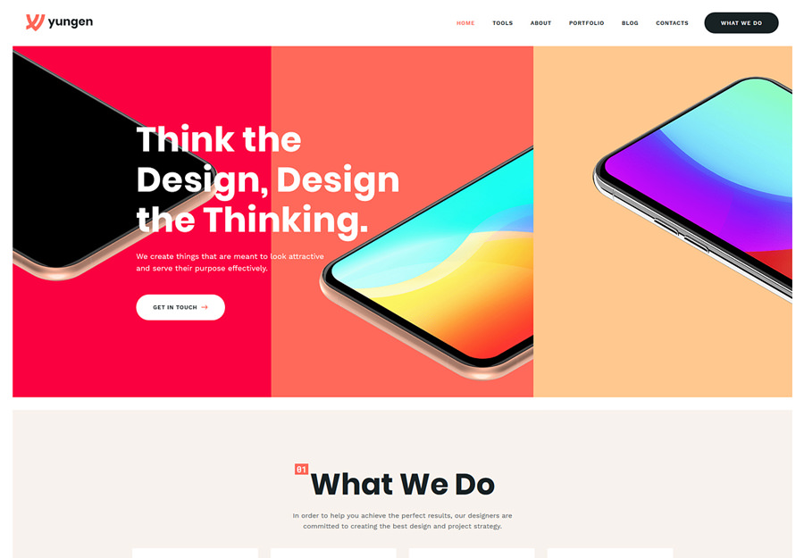 Yungen | Modern Digital Agency Business WordPress Theme