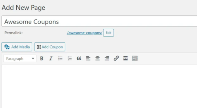 Как создать купонный сайт на WordPress