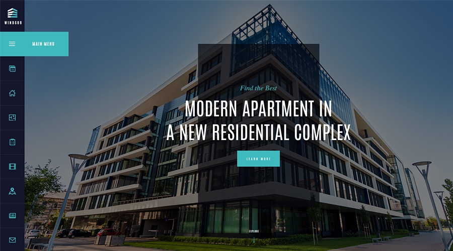 Windsor - Apartment Complex / Single Property WordPress Theme