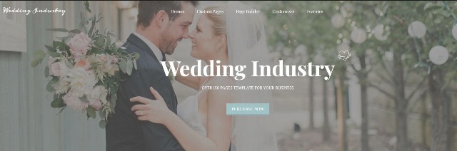 Wedding Industry – элегантная тема