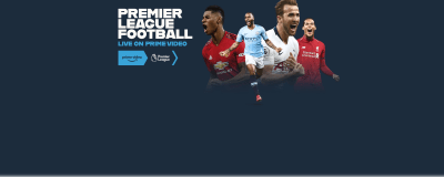 Screenshot says: Premier league football - Live on Prime video