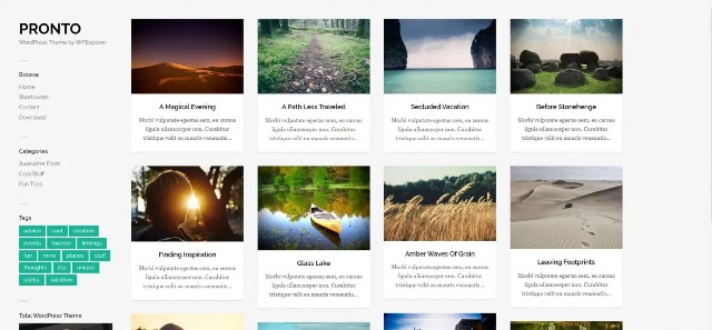 30+ бесплатных минималистических тем WordPress 2020