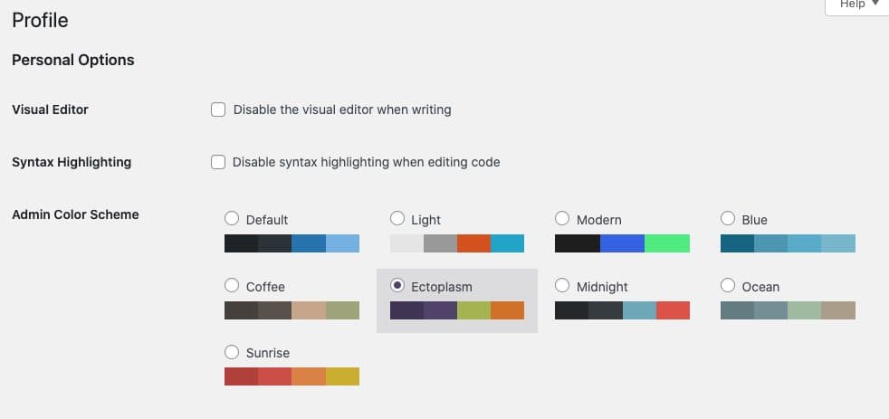 Обложка к записи Цветовая схема админки в зависимости от окружения